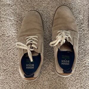 Nunn Bush Men's Light Brown Oxfords